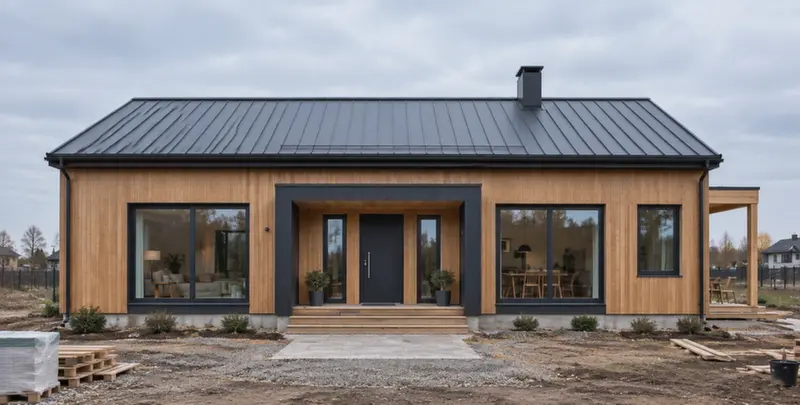Каркасный дом Family 80 м²